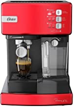 Cafetera automática de espresso roja Oster® PrimaLatte BVSTEM6603R