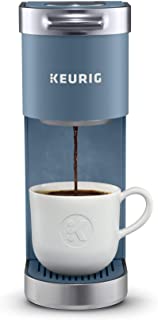 Keurig K-Mini Plus Coffee Maker, Single Serve K-Cup Pod Coffee Brewer, Comes With 6 to12 Oz Brew Size, K-Cup Pod Storage, and Travel Mug Friendly, Evening Teal