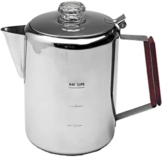 Texsport 28 Cup Stainless Steel Percolator