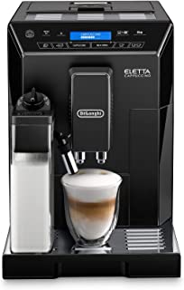 De'Longhi Cafetera Superautomática Eletta ECAM44660B para Espresso y Cappuccino, con Molino para Café en Grano, con Tecnología LatteCrema System y Menú de Recetas de Leche.