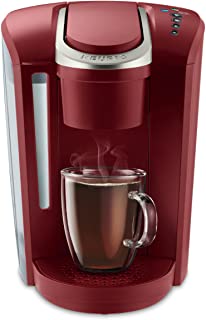 Keurig K-Select Coffee Maker, Single Serve K-Cup Pod Coffee Brewer, With Strength Control and Hot Water On Demand, Vintage Red