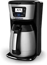 Black & Decker CM2035B 12-Cup Thermal Coffeemaker, Black/Silver